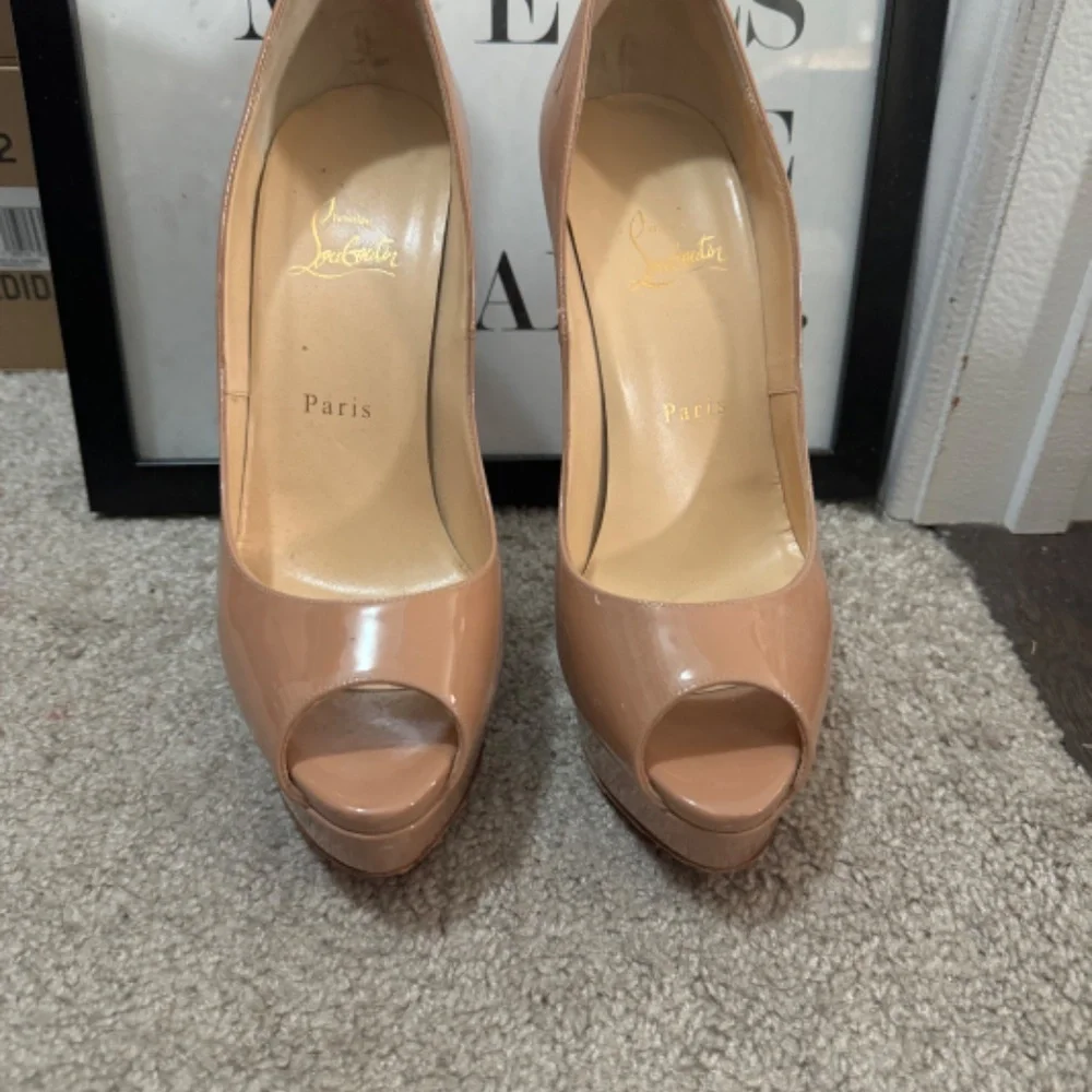 Authentic Christian Louboutin Lady Peep 140 - Picture 3 of 5
